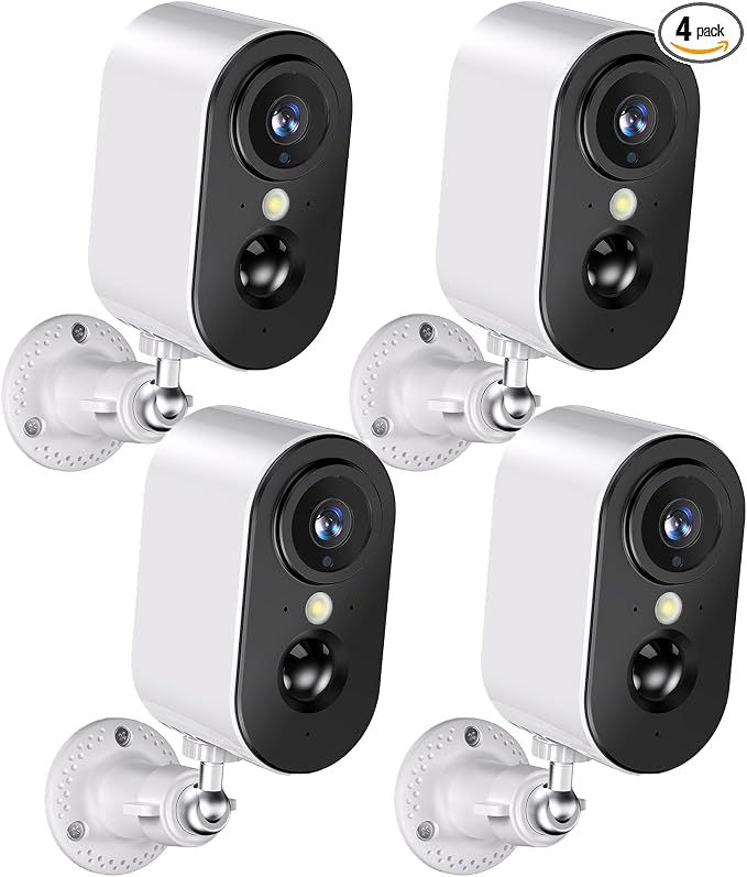LIWAN Security Cameras Wireless Outdoor Indoor, 2.4GHZ WiFi Security Camera by LIWAN