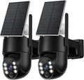 2K Security Cameras Wireless Outdoor, 5GHz WiFi Solar Camera Outdoor Wireless by STARTWITHGianteye