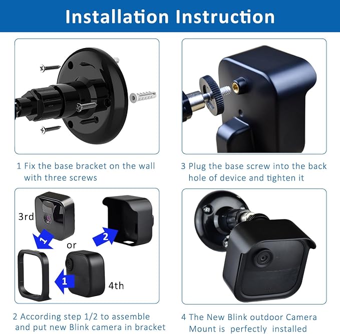 3PACK Blink Outdoor Camera Mount Bracket - Image 4