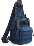 G4Free Outdoor Tactical Bag Backpack, Military Sport Bag Pack Sling Shoulder by G4Free