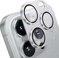 WSKEN for iPhone 16 Pro/iPhone 16 Pro Max Camera Lens Protector, Metal Aluminum by SmartProtectionGreenerFuture
