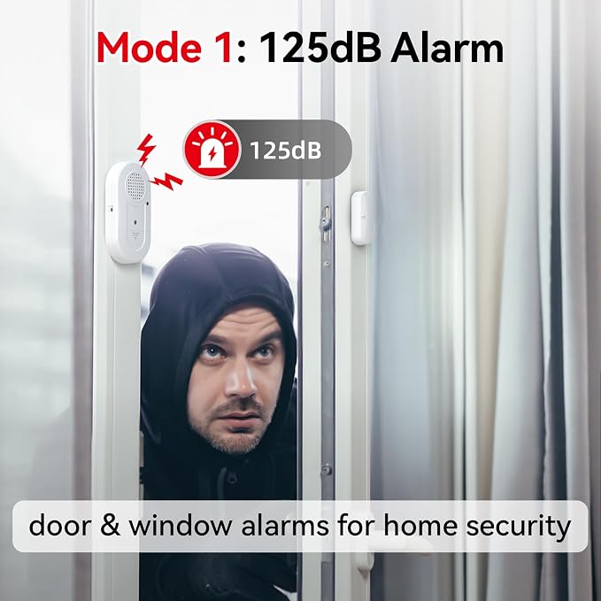 Sanjie Door Alarms When Opened, Door Window Alarm Sensors - Image 3