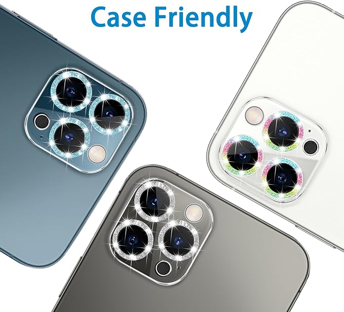 Dengduoduo 3 Pack Tempered Glass Camera Lens Protector - Image 6