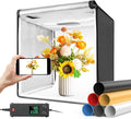 Bi-Color LED Photo Light Box 16x16 inch, 168 Dimmable LEDs Product Photography by Heorryn