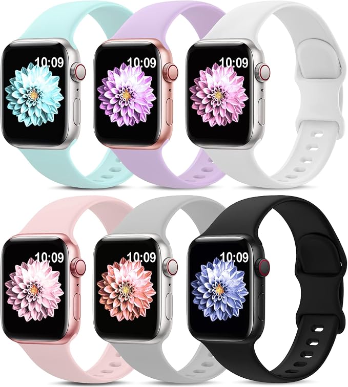 6 Pack Sport Bands Compatible by AMSKY