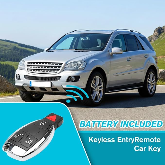 Car Key Fob Keyless Entry Remote 315MHz YZ3312 IYZ3317 - Image 2