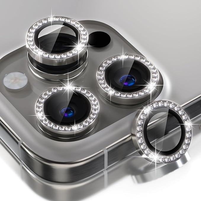 Choiche Compatible for iPhone 16 Pro/iPhone 16 Pro Max Camera Lens Protector by Choiche