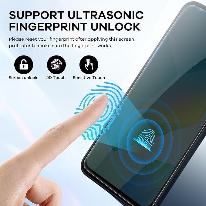 3+3 Pack for Samsung Galaxy A16 5G Privacy Screen Protector & Phone Camera Lens - Image 8