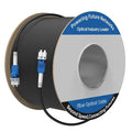 500M/1640FT LC to LC Armored Outdoor Fiber Optic Cable, Single Mode Duplex by Unknown