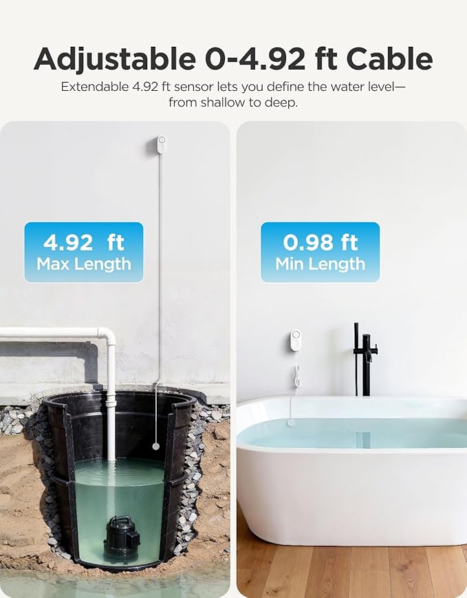 GoveeLife Upgraded Smart Water Leak Detector 1s - Image 4