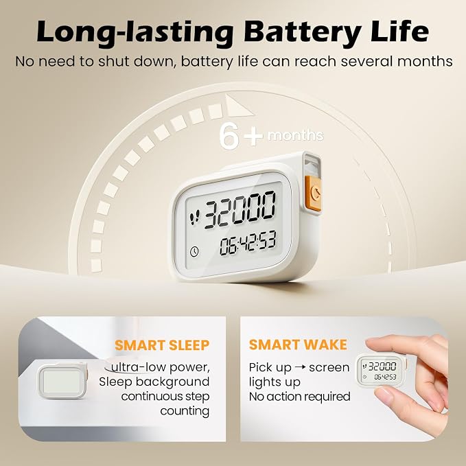 3D Pedometer for Walking, Accurate Digital Step Counter - Image 4