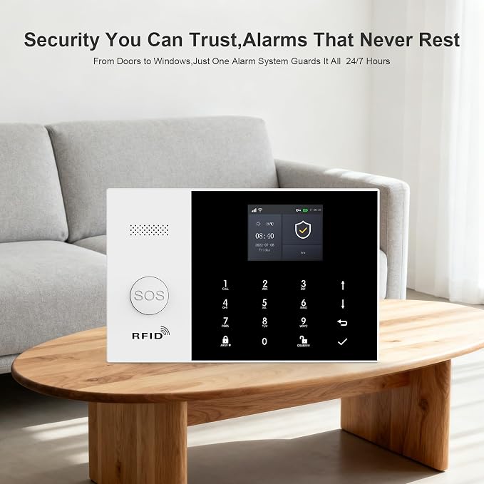 PGST Smart Home Security System, Wireless Home Alarm System - Image 2