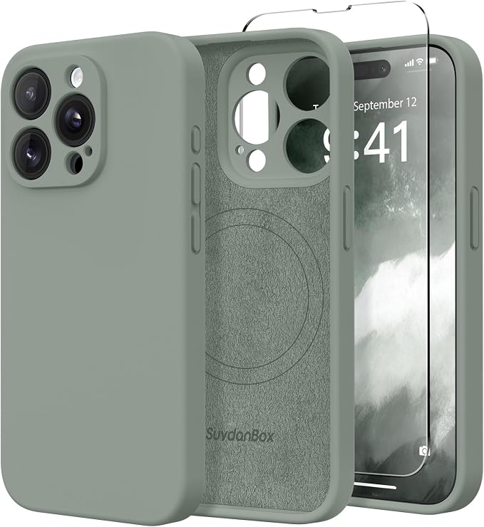 Magnetic for iPhone 15 Pro Max Case, Compatible by SUYDANBOX