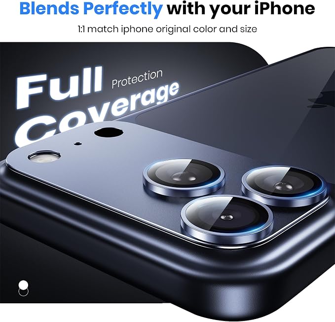 Hoerrye for iPhone 17 Pro Camera Lens Protector - Image 3