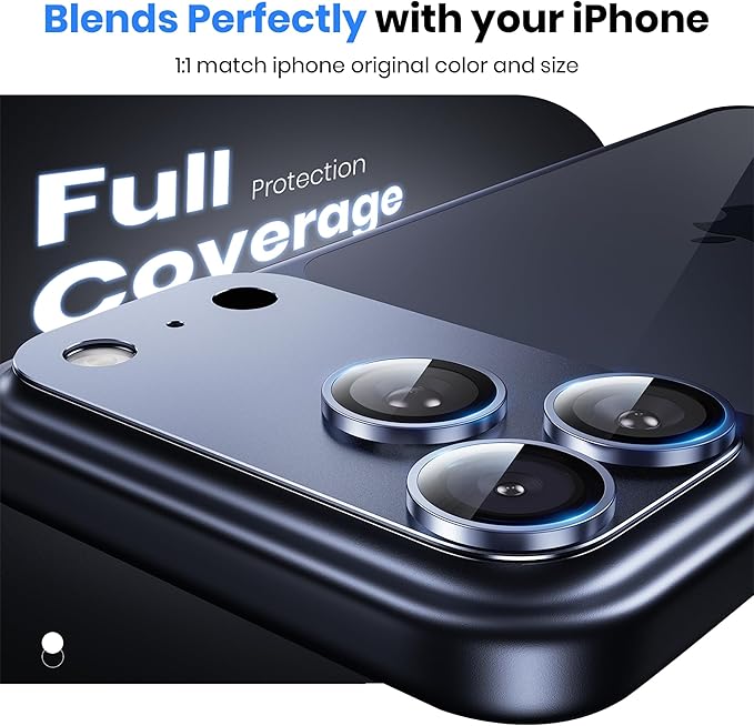 Hoerrye for iPhone 17 Pro Max Camera Lens Protector - Image 3