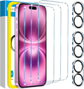 Fotbor for 3Pack iPhone 16 Screen Protector by Fotbor