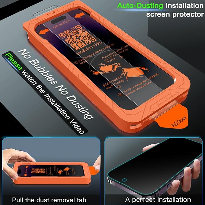 IMBZBK 3 Pack Privacy Screen Protector - Image 3