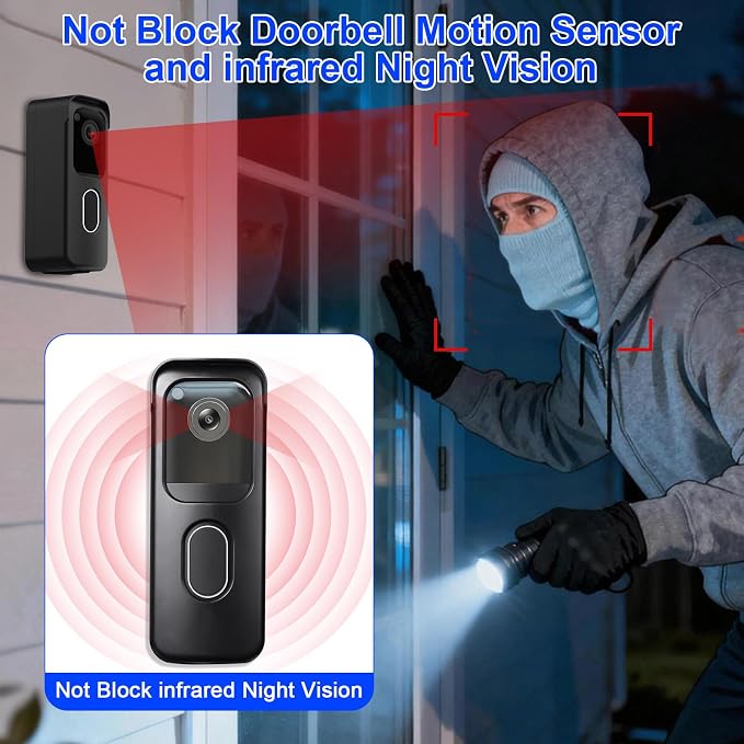 No Drill Doorbell Mount for All-new Blink Video Doorbell Only, Not Block - Image 5