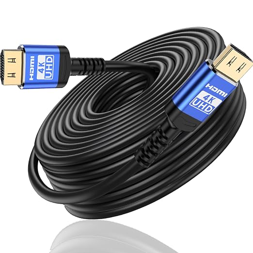 18Gbps 30 ft hdmi Cable with Gripping Connectors, 4k Ultra high Speed Ethernet by Adrenenjoyer