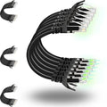 Rapink Patch Cables Cat6 3ft, Ethernet Patch Cable 10G Support, Cat 6 Patch by Rapink