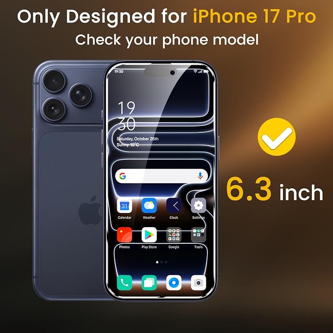 Romkasi 3 Pack Privacy Screen Protector - Image 2