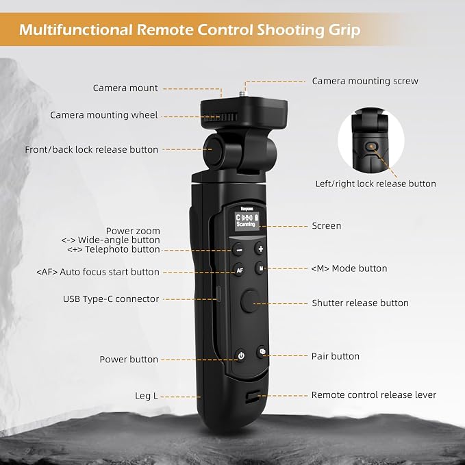 for Canon Tripod Wireless Shooting Grip - Image 8
