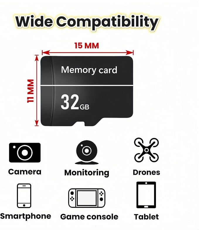 32GB Memory Card, High Speed Data Transfer, - Image 2