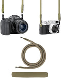 JJC 100cm Braided Rope Camera Strap, Soft Neck Shoulder Strap by JJC