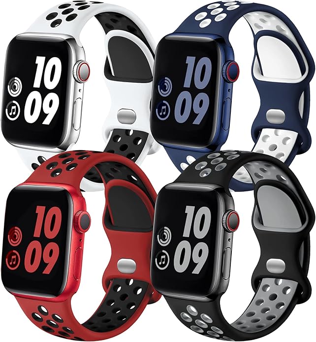 Adorve 4 Pack Sport Bands Compatible by Adorve