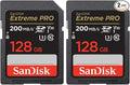 SanDisk 128GB Extreme PRO 200MB/s SDXC UHS-I Memory Card by Sandisk
