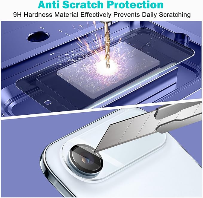 PEHAEL 3+3 Pack for iPhone Air/17 Air Privacy Screen Protector - Image 6