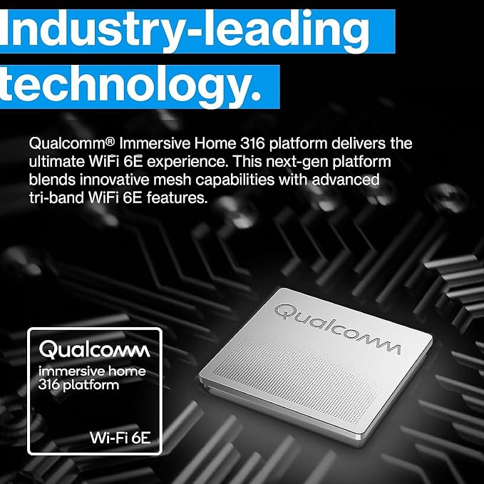 Linksys Velop Pro 6E WiFi Mesh System | One Cognitive Mesh Tri-Band Router | - Image 3