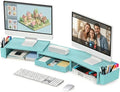 OPNICE Desk Organizers and Accessories, Dual Monitor Stand Riser by OPNICE