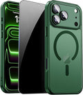 for iPhone 17 Pro Case with Privacy Screen Protector and Camera Protection by ZOZDOKG