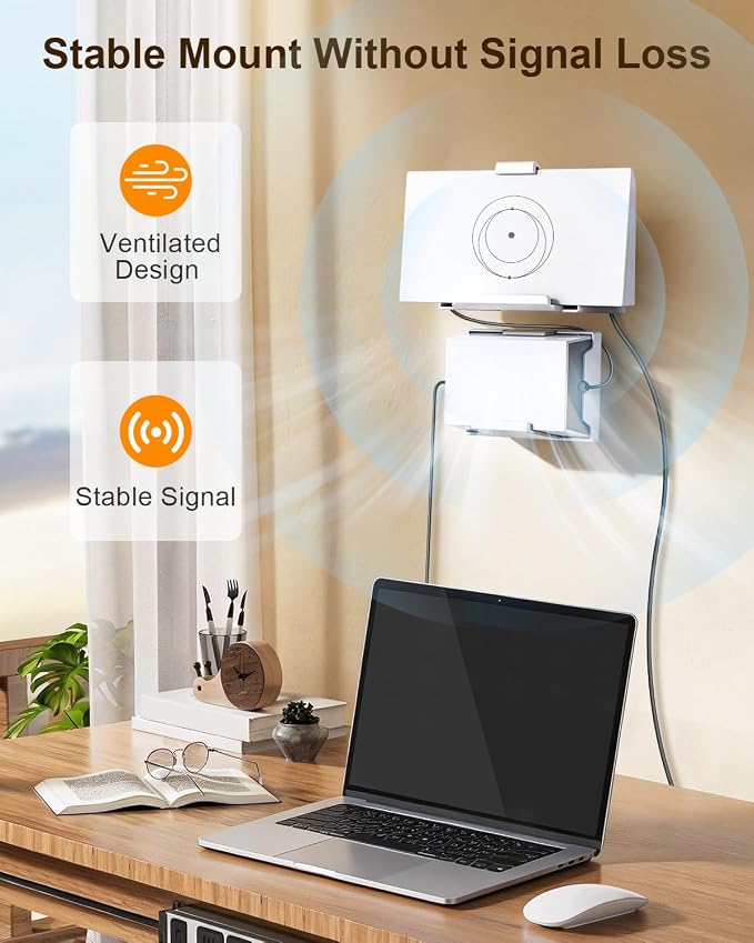 Starlink Standard 4X/V3 Gen 3 Router Wall Mount and Standard Power Supply Mount - Image 2