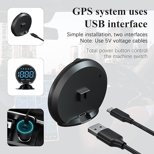 wiiyii GPS Speedometer G13, Heads up Display - Image 8