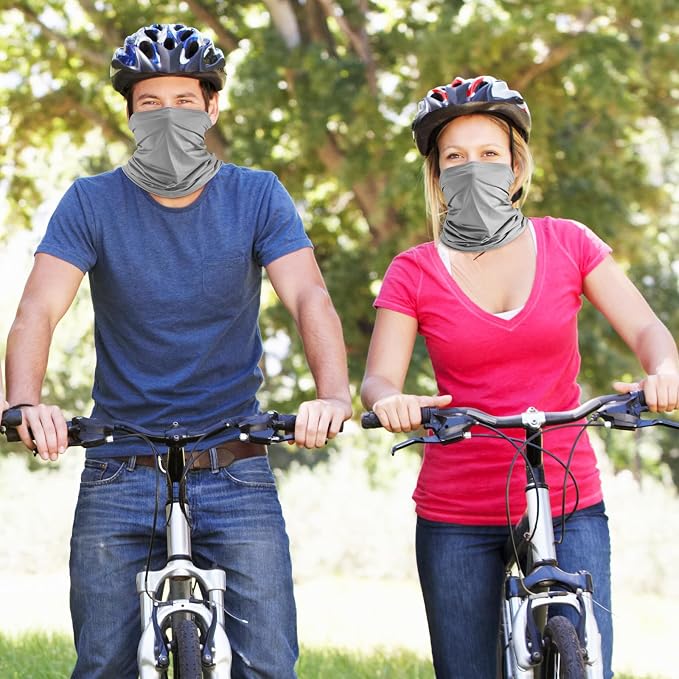 Geyoga 6 Pieces Summer UV Protection Cooling Neck Gaiter Face Clothing Neck - Image 6