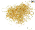 300PCS Copper Bright Gold Chandelier Connectors Clips, 0.57inch Length Mini by Tighall