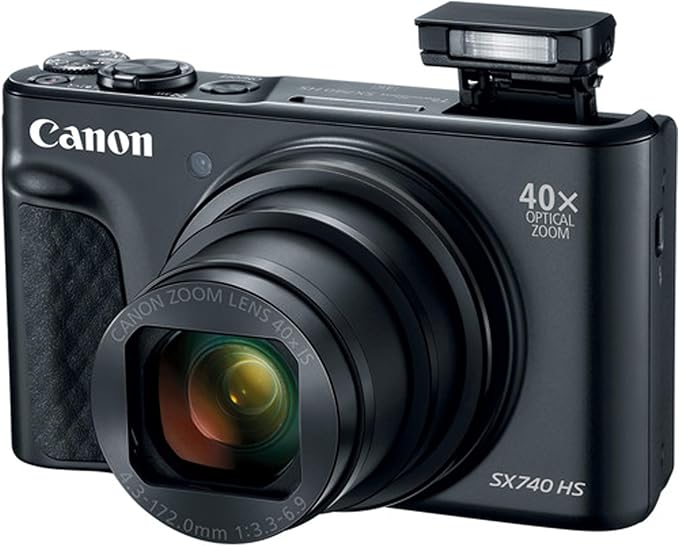 Canon Powershot SX740 HS Digital Camera + 64GB Memory + Stabilizing Grip + - Image 5