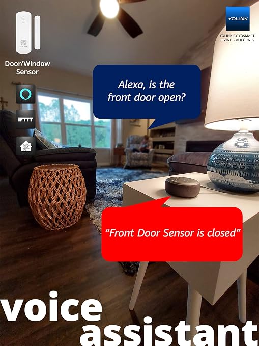 YoLink LoRa Smart Door Sensor Starter Kit: SpeakerHub Audio Hub & Door Sensors - Image 6