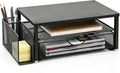 Spacrea Desk Organizer and Accessories, Computer Monitor Stand Riser by Spacrea
