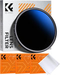 K&F CONCEPT 46mm Variable ND Lens Filter ND2-ND400 18 Multi-Layer Coatings by KFCONCEPT