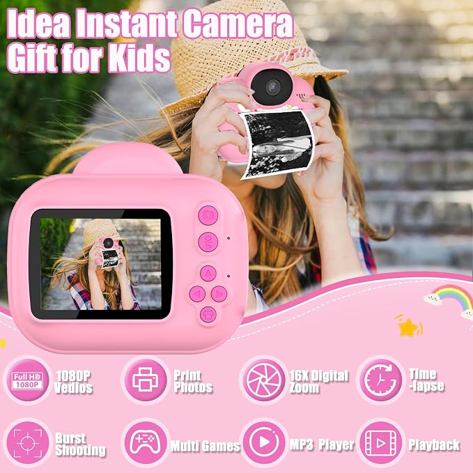 Kids Camera Instant Print Camera - Image 2