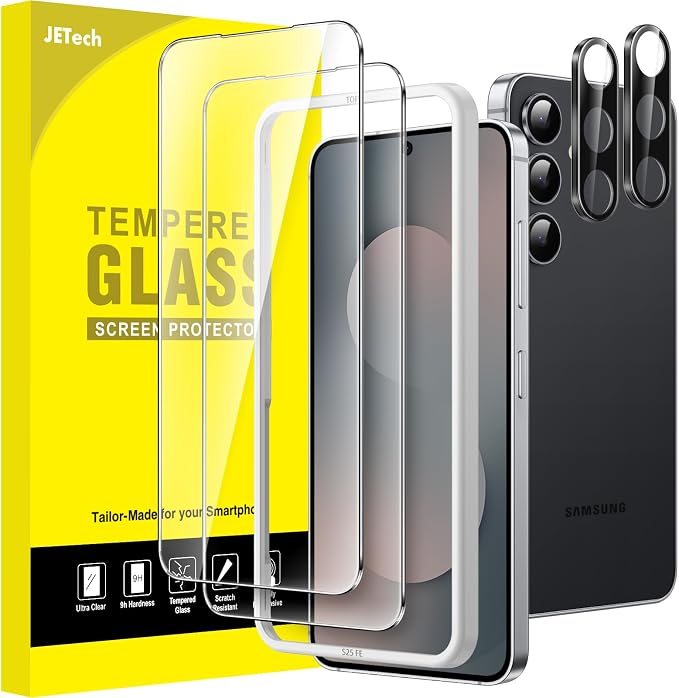 JETech Screen Protector for Samsung Galaxy S25 FE by JETech