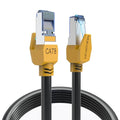 Cat 8 Ethernet Cable 3 ft, 40Gbps High Speed Gaming Network Cable 2000MHz Heavy by MUKSIRON