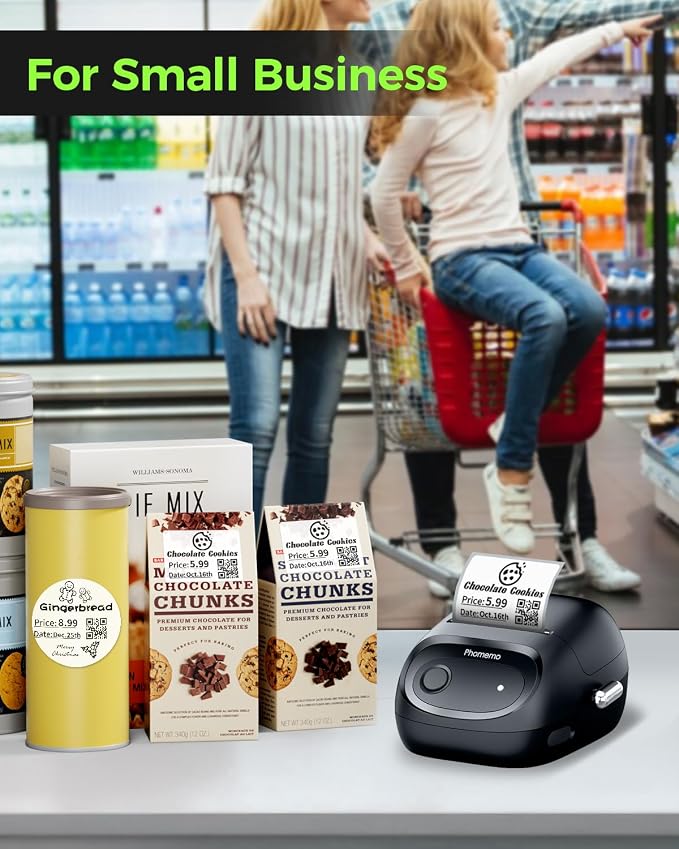 Phomemo Label Maker, M160 Bluetooth Address Label Printer - Image 6