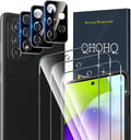 QHOHQ 3 Pack Screen Protector for Samsung Galaxy A52 4G/5G by QHOHQ