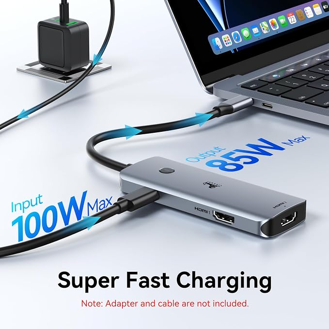 USB C Docking Station Dual Monitor, LIONWEI Laptop USBC Dock Multiport Adapter - Image 6