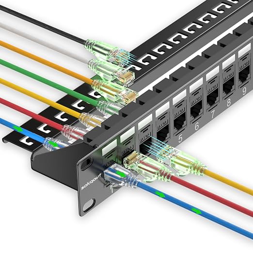 Sokqovt Patch Panel 24 Port Cat6 by Unknown