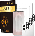 Ailun Glass Screen Protector for Galaxy S25 Edge 3 Pack + 3 Pack Camera Lens by Ailun